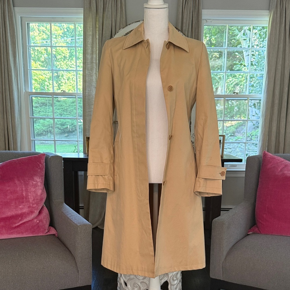 Charles Tyrwhitt Beige Women's Trench Coat